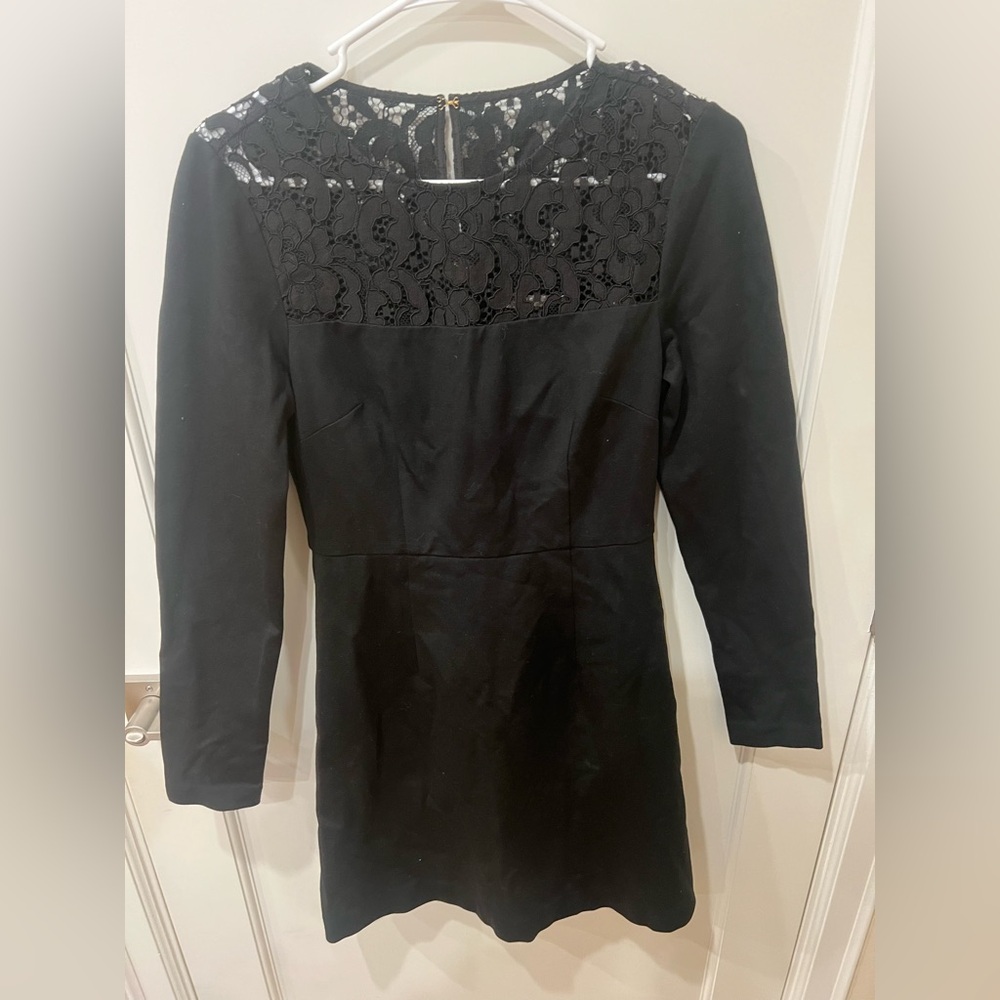 Elegant Black Lace Dress